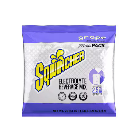 Sqwincher 159016046 Sports Drink Mix Powder 23.83 Oz., Grape