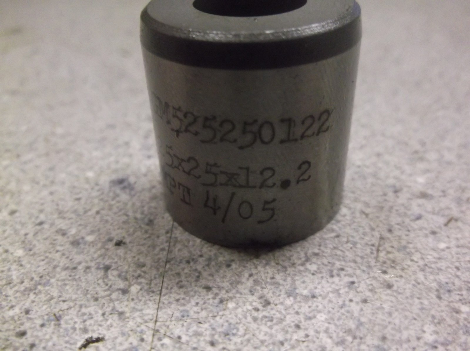 Tool & Die Cutter Punch GM525250122 25x25x12.2 MPT 4/05 *FREE SHIPPING*