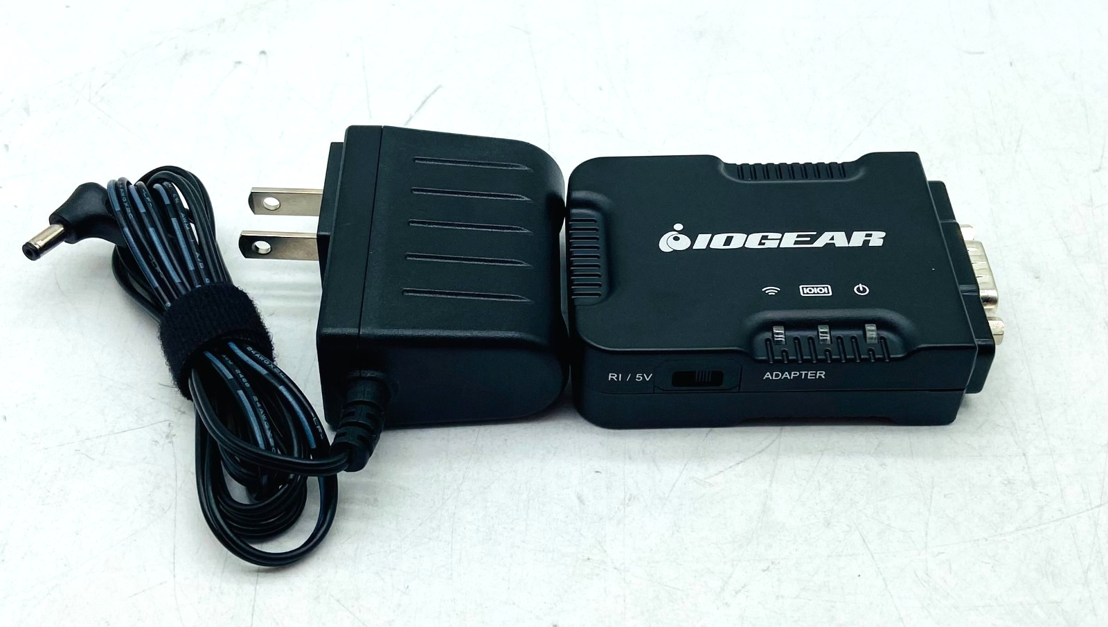 IOGEAR GBC232A BLUETOOTH SERIAL ADAPTER W/POWER ADAPTER YHSW-070030U