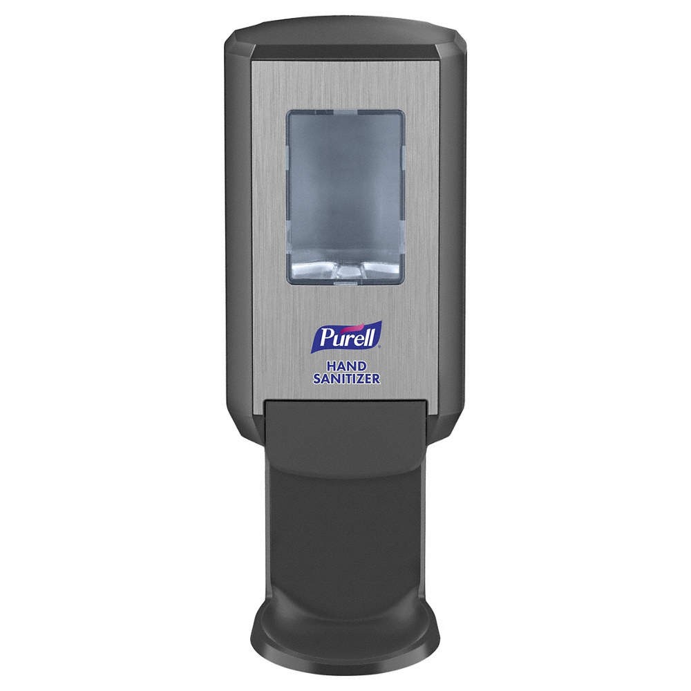 PURELL 5124-01 Hand San Disp,BLK,1,200 mL,4 1/2 inD 60LY53