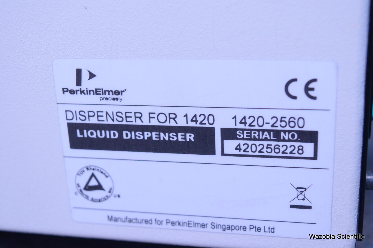 PERKIN ELMER VICTOR X5 MULTILABEL HTS READER 2030-0050 WITH LIQUID DISPENSER 142