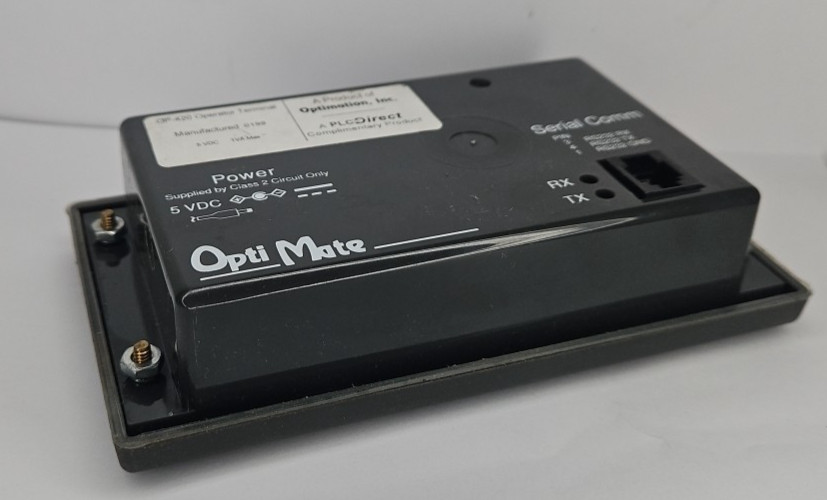 Automation Direct Optimation OptiMate OP-420 Operator Terminal Panel Display
