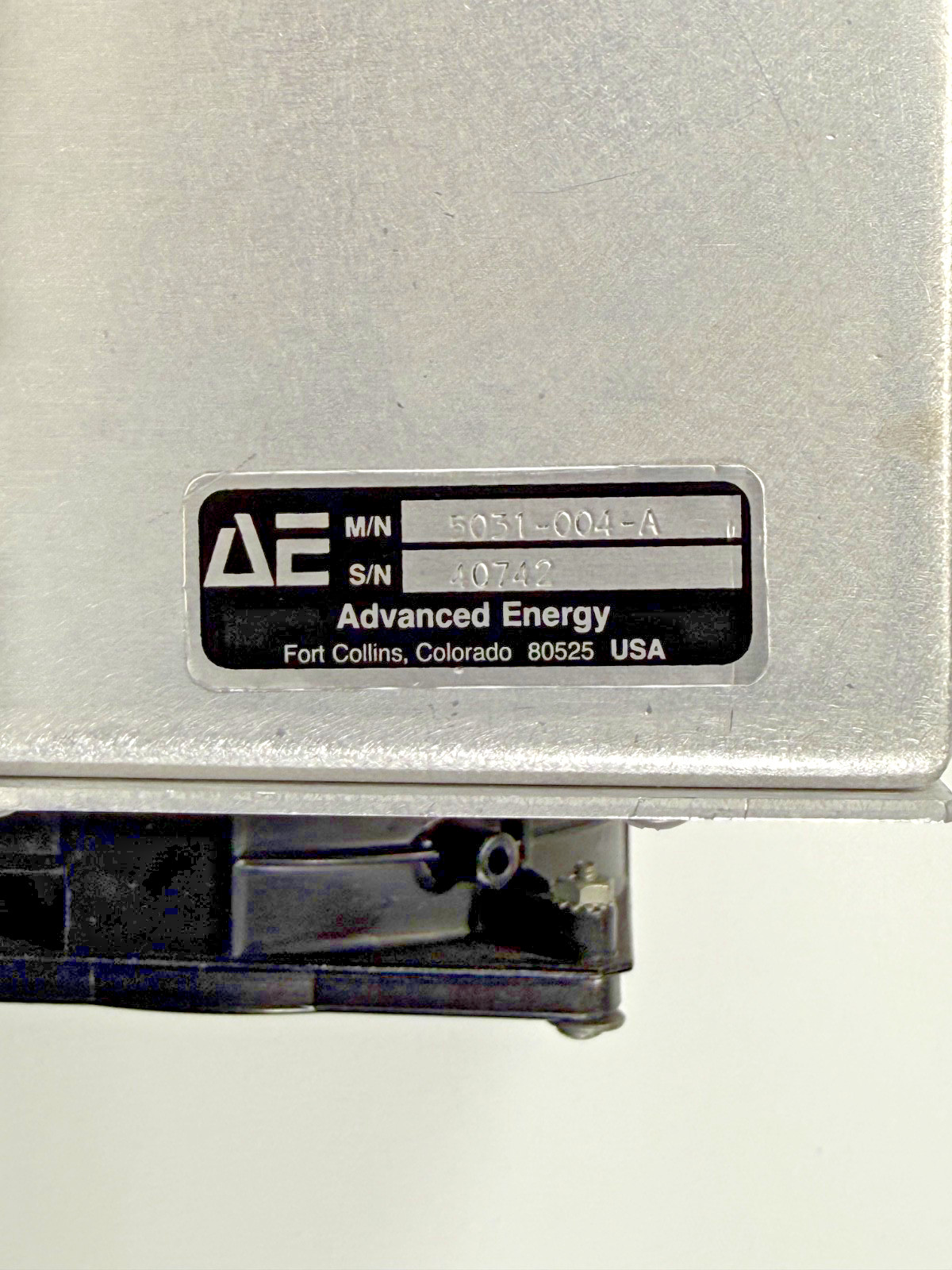 Advanced Energy AE AZX 90 RF Generator 5031-004-A 115V Plasma System Working
