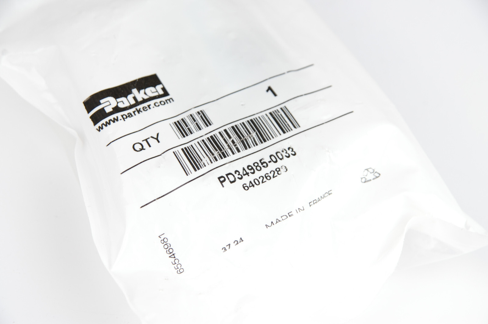 Parker PD34985-0033 S9 581RF-1/4 Valve
