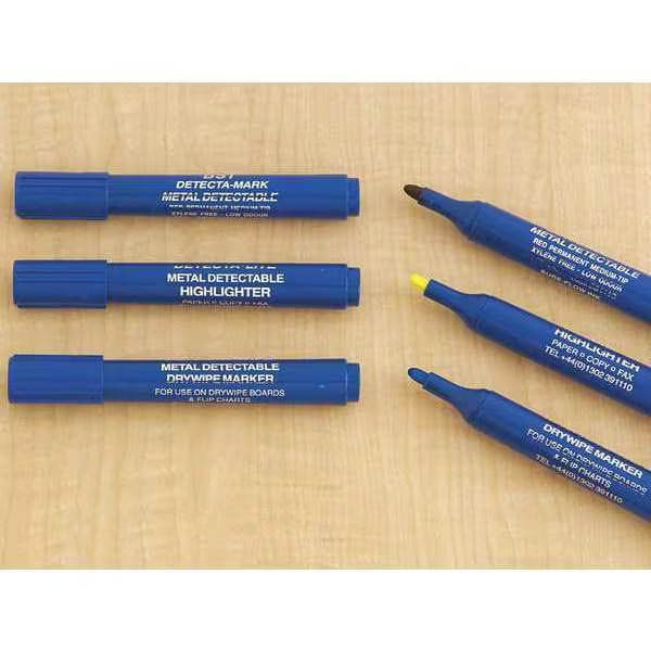 Detectapro Metal Detectable Highlighter, Pink Color Family, 10 PK HLPENPK