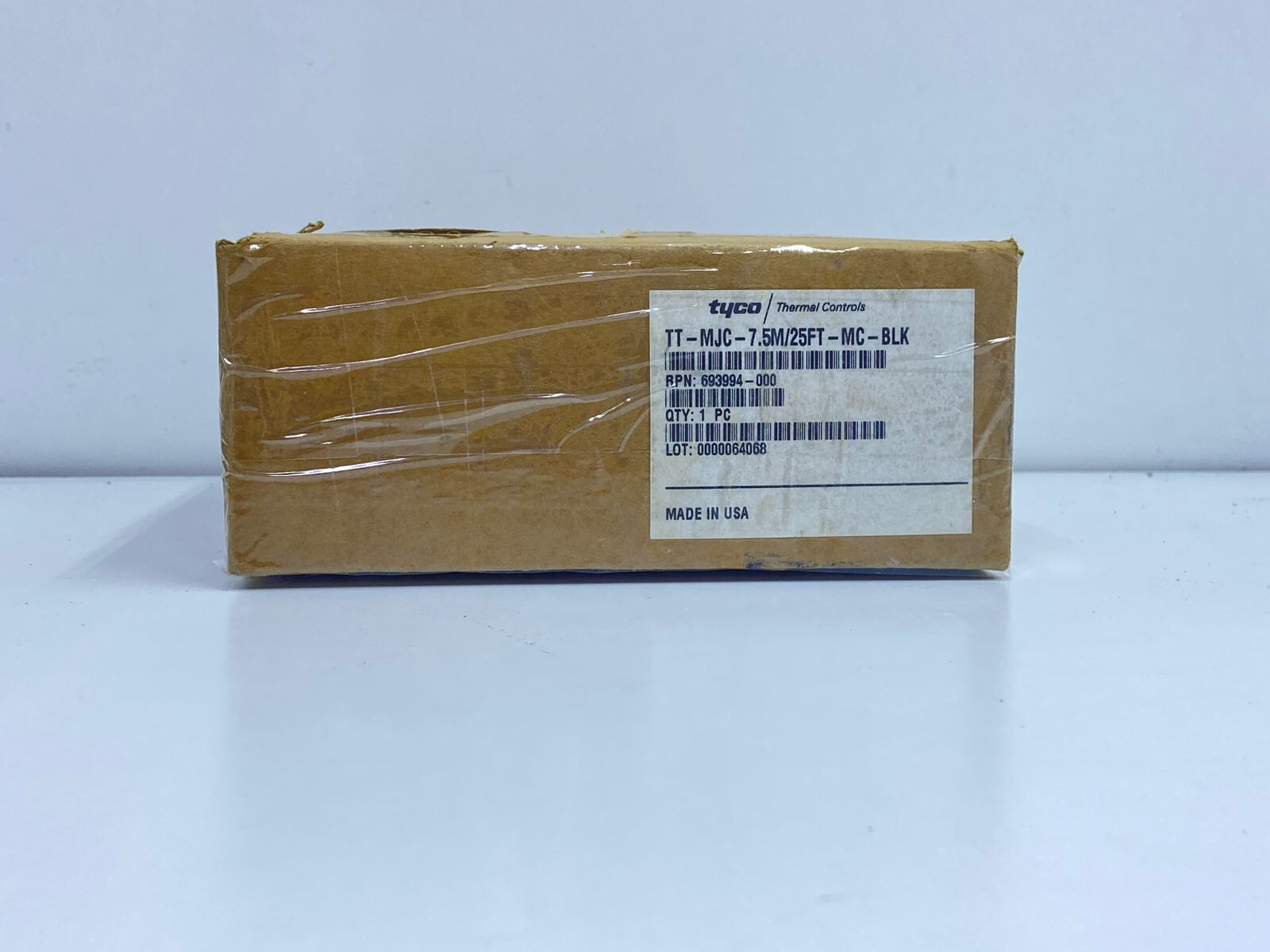 TYCO TT-MJC-7.5M/25FT-MC-BLK THERMAL CONTROLS , CH#510