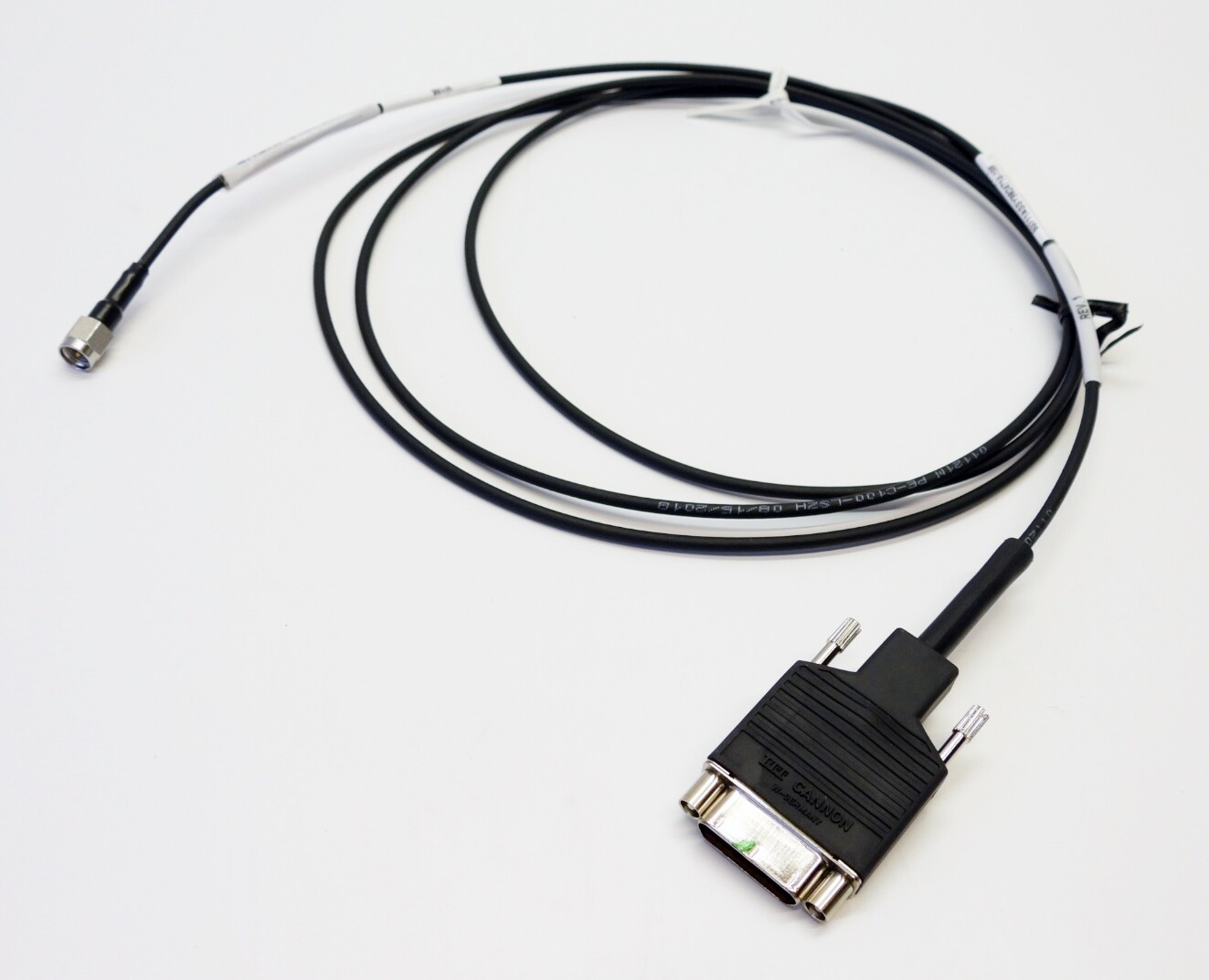 (LOT of 4) Cables CA08R-DMSA-E002 Rev.1, W184, P1(U43A5 SLOT2 J1 53711ASSY862471