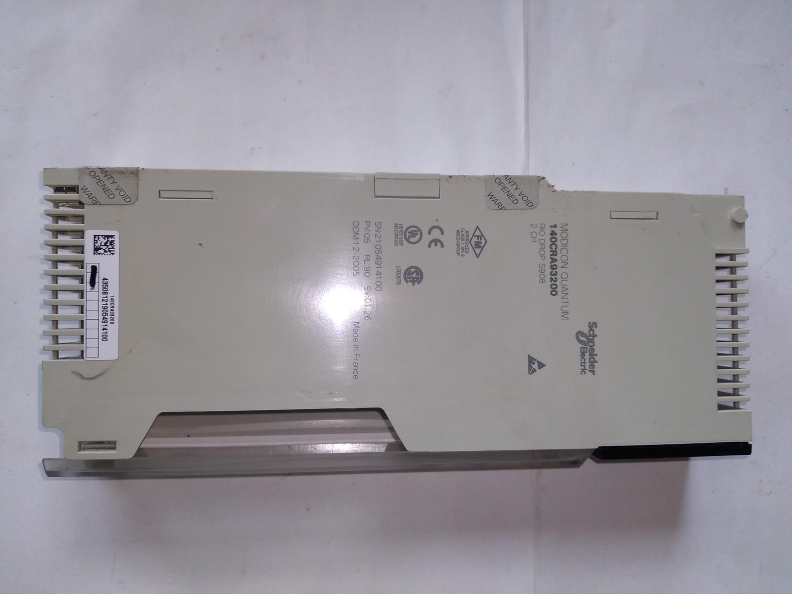 SCHNEIDER ELECTRIC MODICON QUANTUM 140CRA93200 RIO DROP S908