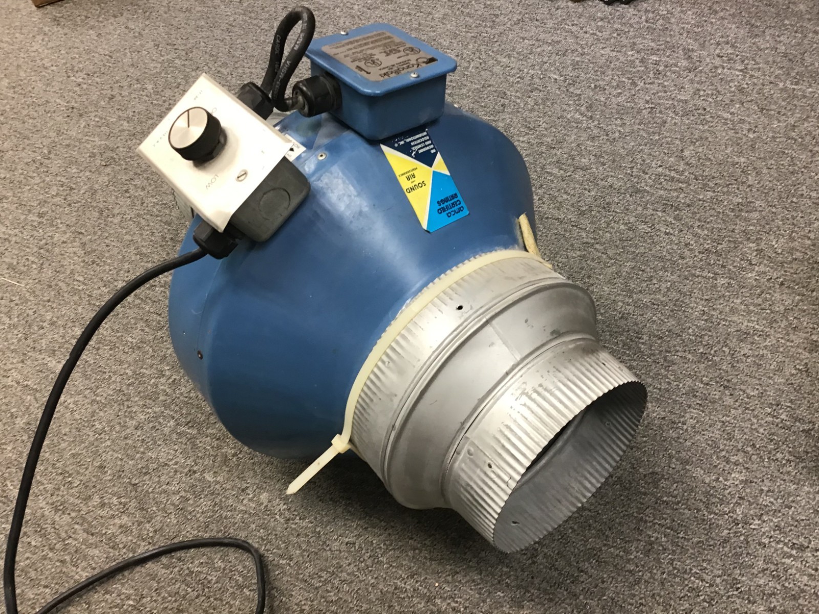 Kanalflakt K8 XL Exhaust Fan (USED)