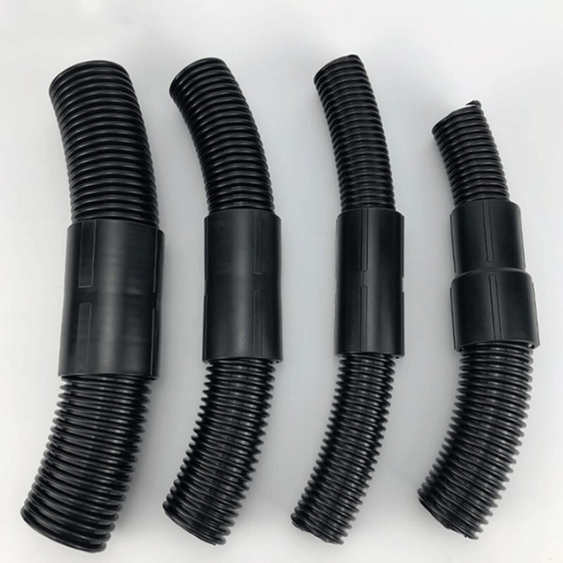 39mm to 48mm OD Vacuum Hose Reducer Adapter Cleaner Hose Connector Black