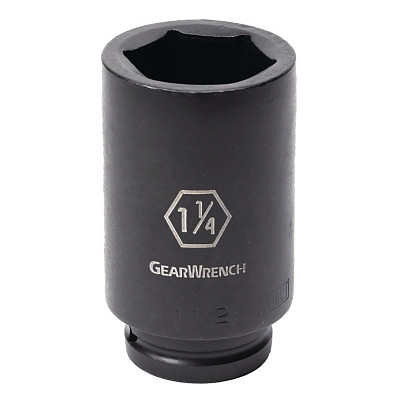 Gearwrench 84882 3/4 Drive 1-15/16 Deep Impact Socket 6 Points
