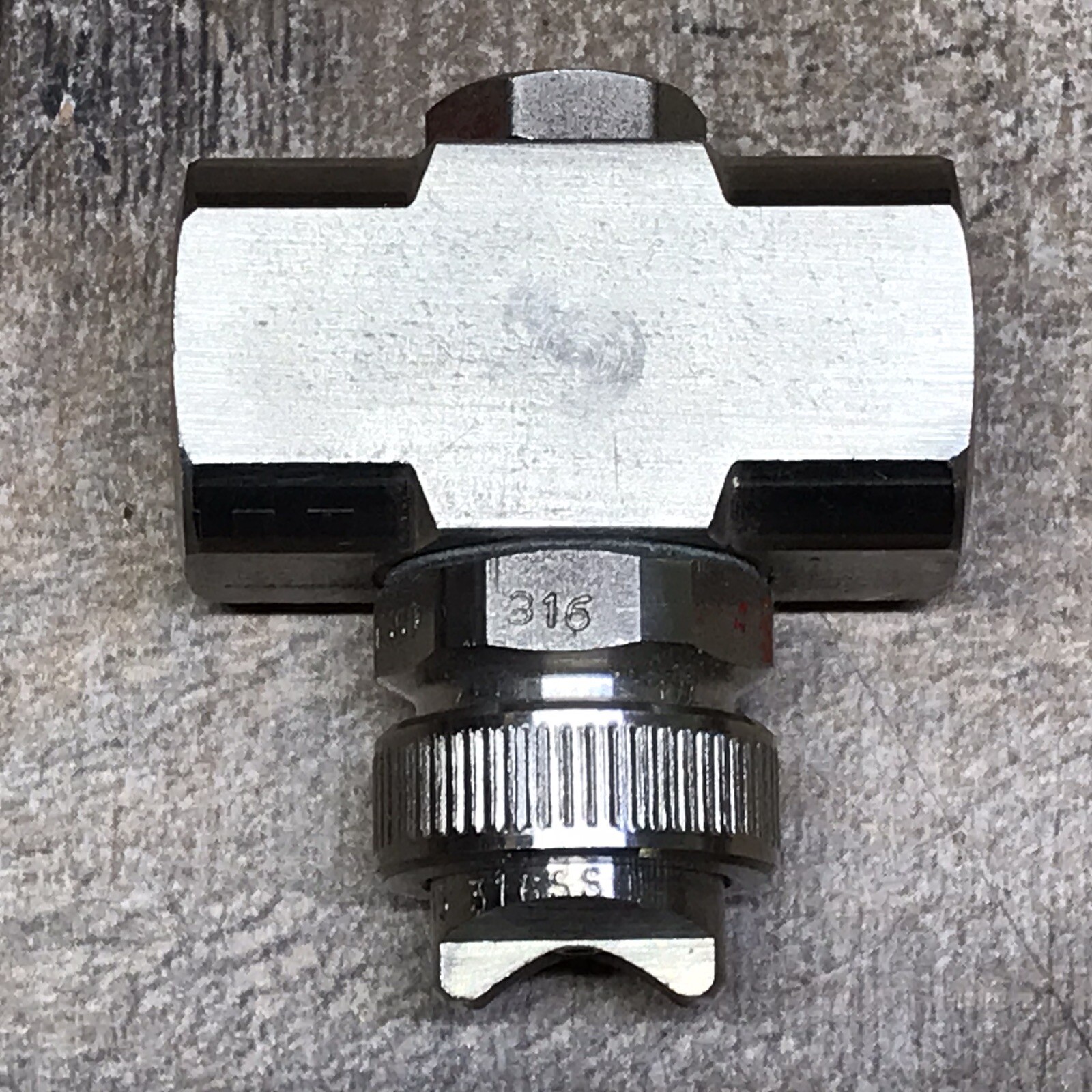 BEX 1/4JPLBD Air Atomizing Spray Nozzle Liquid Cap JL1650 Air Cap JPT15 *316 SS*