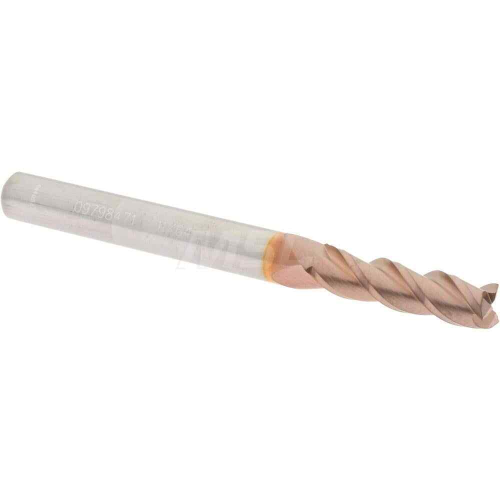 Accupro 12181912 Square End Mill: 11/64″ Dia, 5/8″ LOC, 3/16″ Shank, 2″ OAL