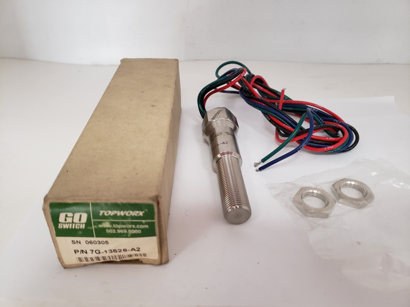 TOPWORX GO SWITCH 7G-13526-A2 LEVERLESS LIMIT SWITCH 120VAC 4A 24VDC 3A NIB