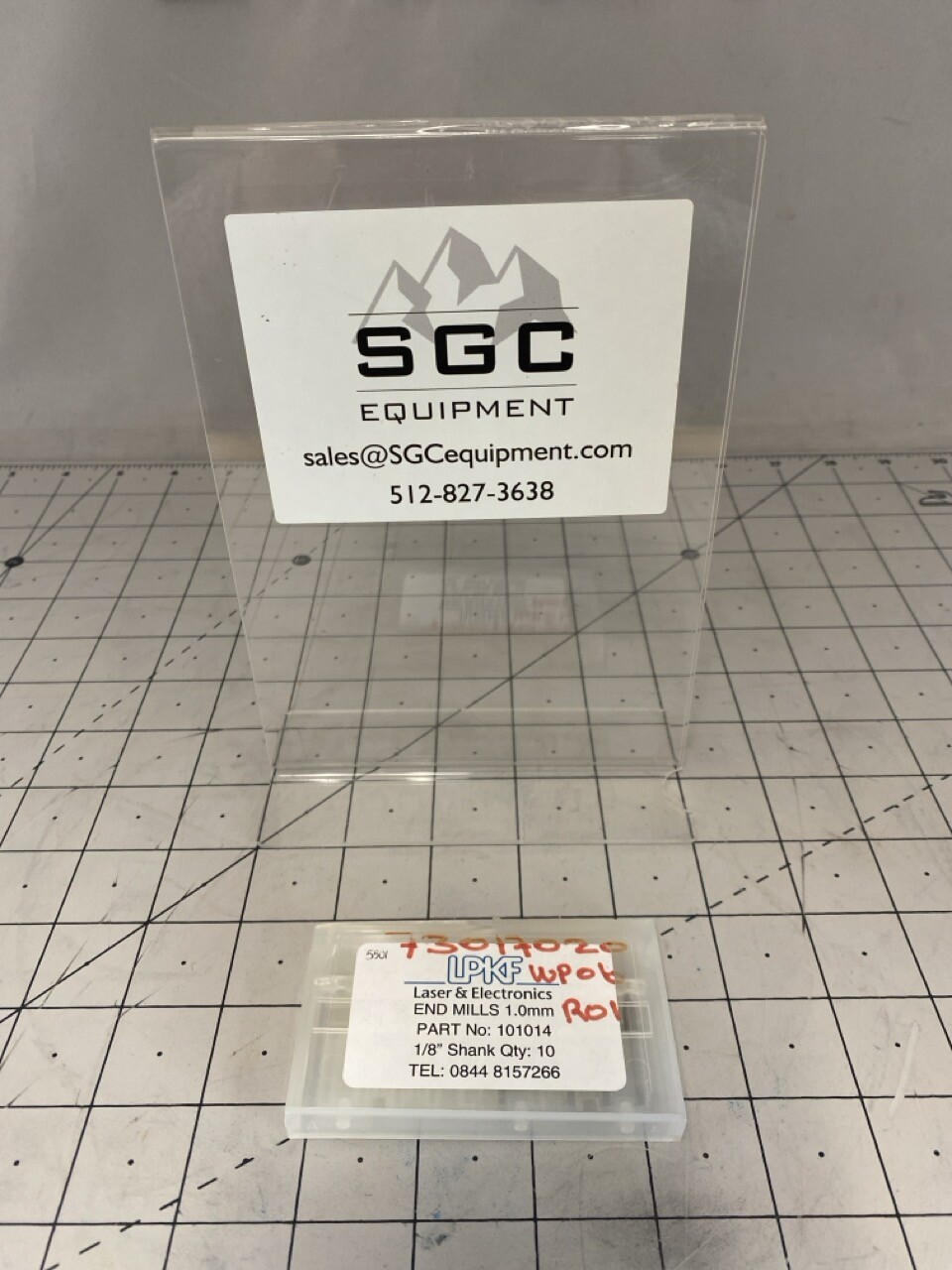LPKF Laser & Electronics End Mills 1.0mm Dia 1/8″ Shank PN: 101014