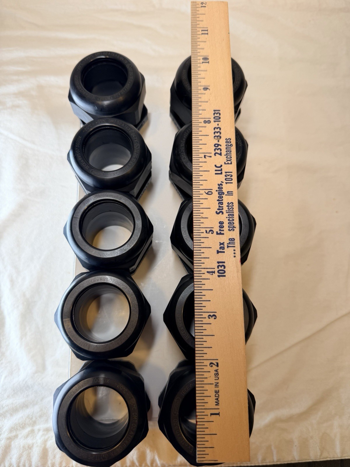 Hummel 1291400150 HSK-K-Ex M40 x 1.5 ATEX Cable Gland Black 22-32mm – Pack of 10