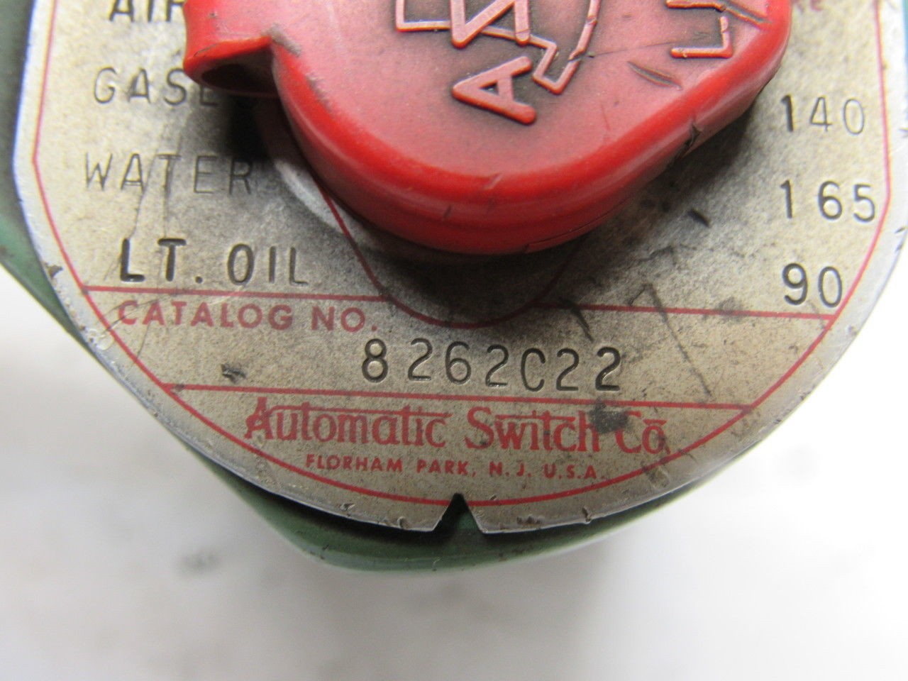 ASCO 8262C22 110/120V 50/60Hz AGWO Solenoid 1/4″ Pipe Lot Of 3