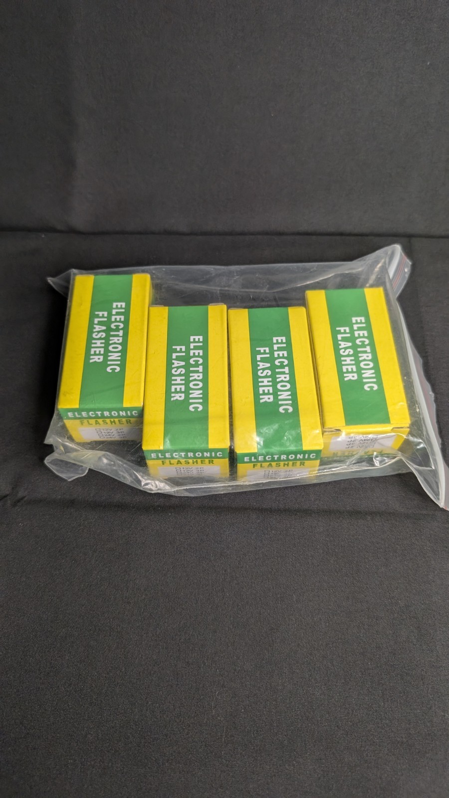 4PCS 3Pin LED Flasher Relay, 12V Heavy Duty Car Flasher Relay, Round Electric