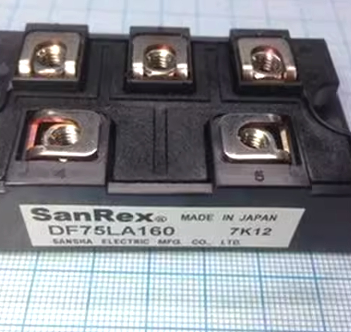 1PCS New SANREX DF75LA160 IGBT Module – US Stock