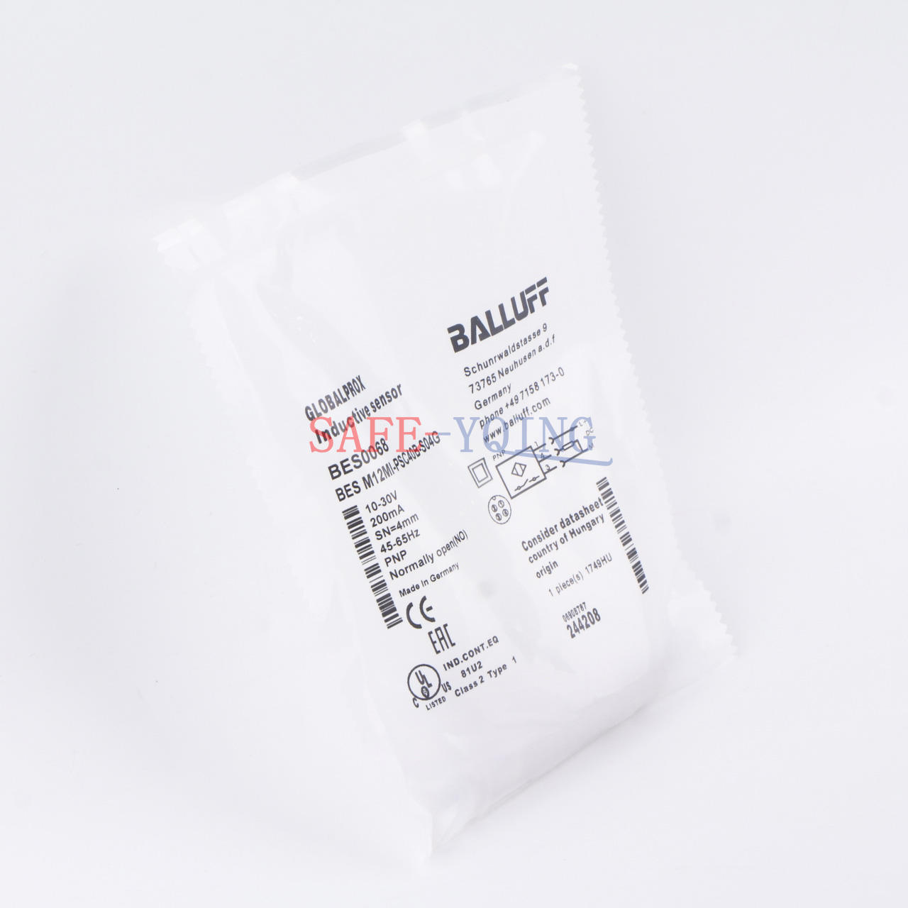 ONE BALLUFF New BES0068 BES M12MI-PSC40B-S04G sensor