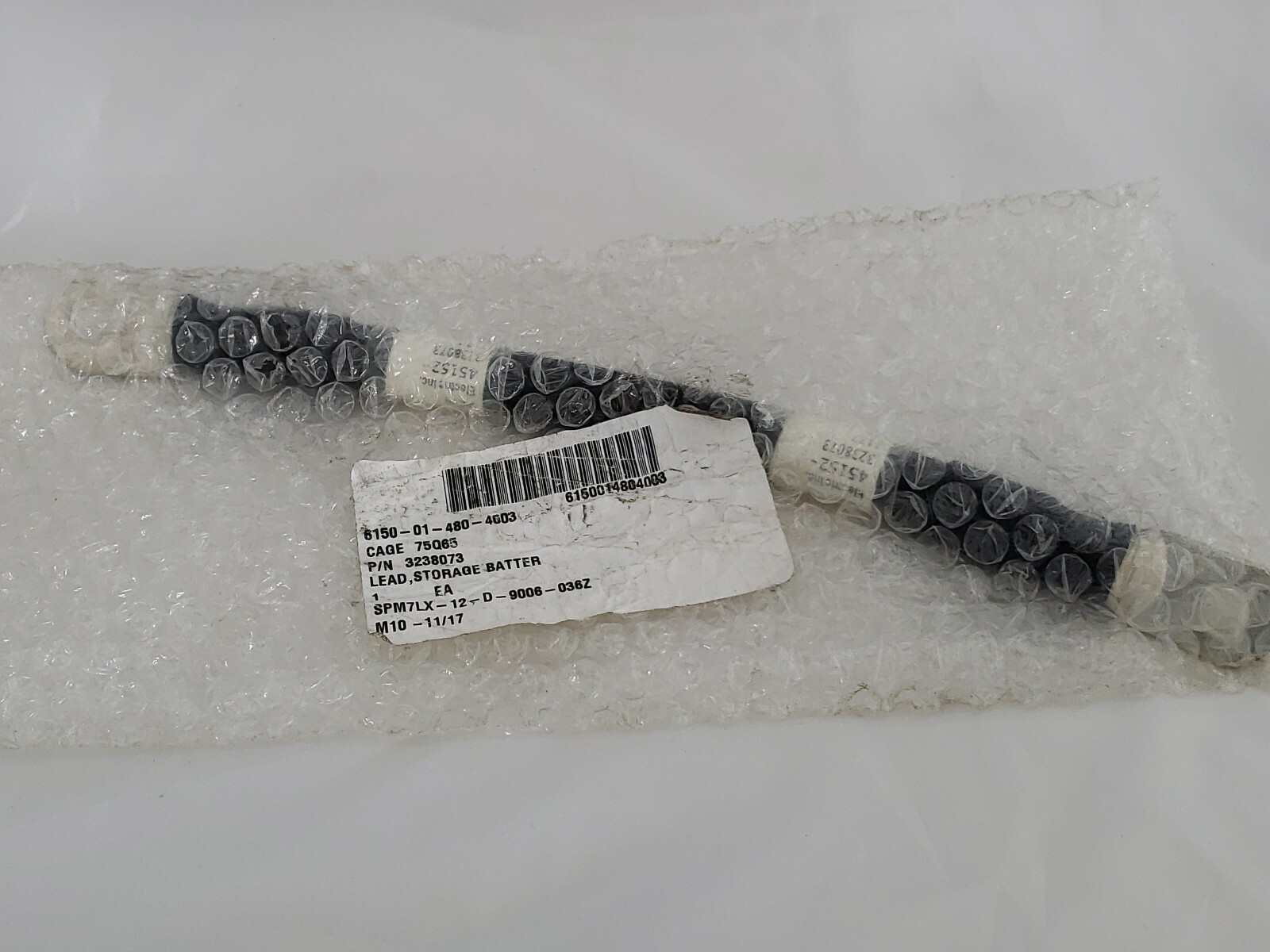 Military Surplus 3238073 Lead, Storage Batter NSN 6150014804003 Welding Cable