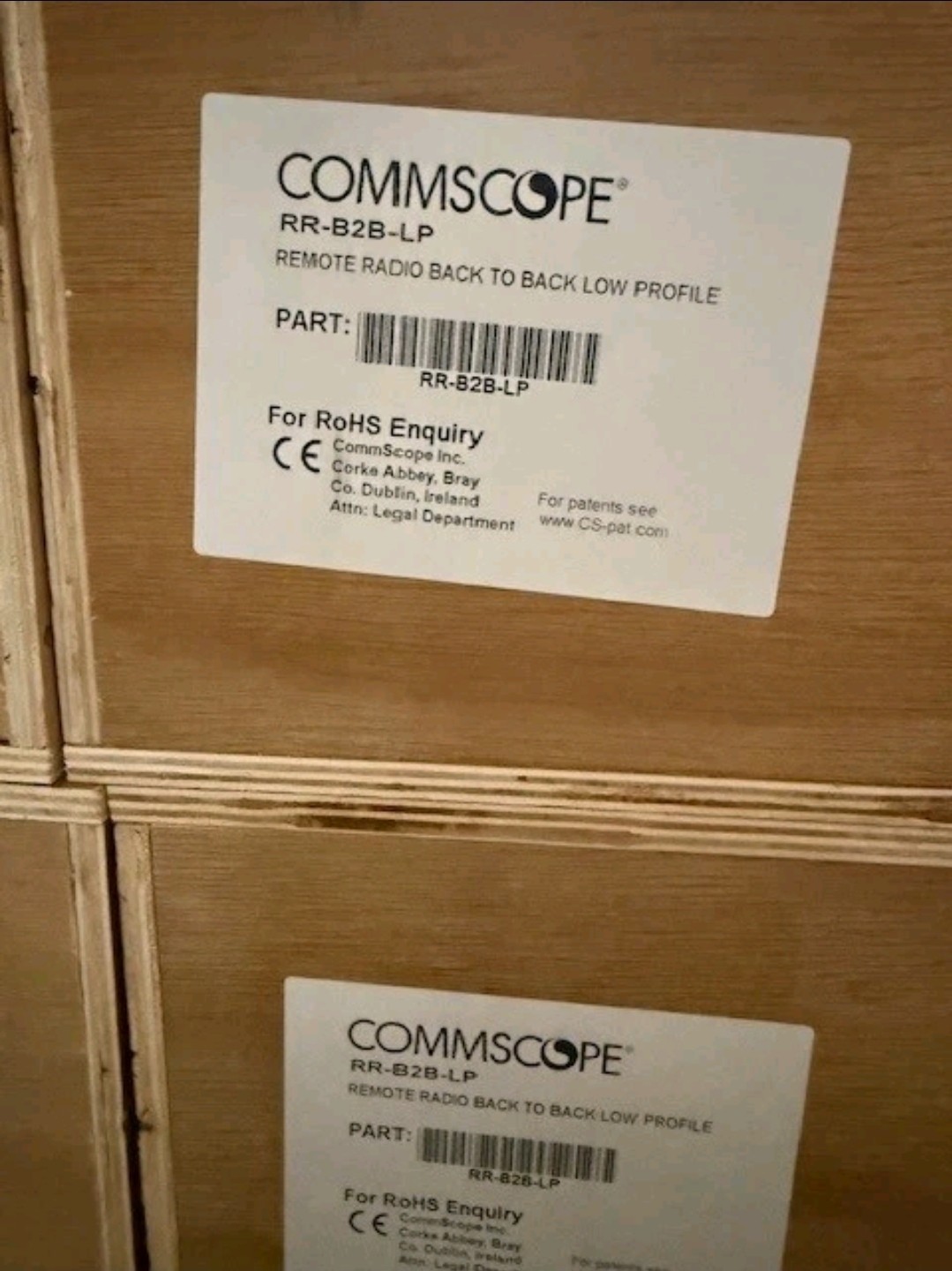 RR-B2B-LP – Commscope Remote Radio Back to Back Low Profile