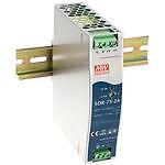 Mean Well SDR-75-48 AC/DC Power Supply – 1 Output – 48V@1.6A – 76.8W