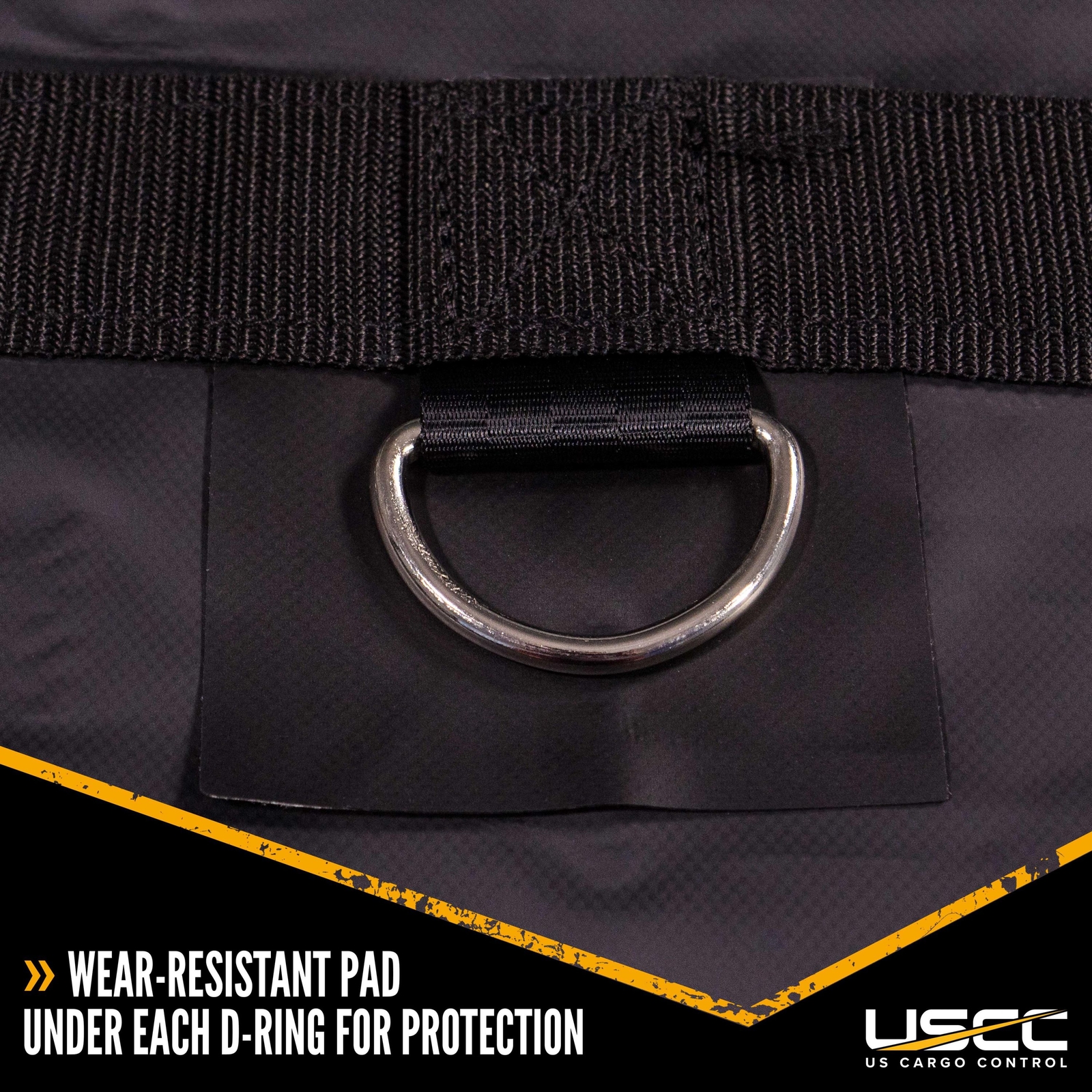 USCC Lightweight Lumber Tarp – 24′ X 18′ w/8′ Drop and Flap – 14oz Black Tarp