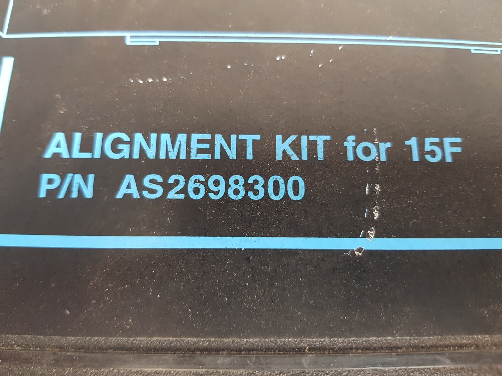 LUMENIS AS2698300 OPTICAL ALIGNMENT KIT for 15F SHARPLAN