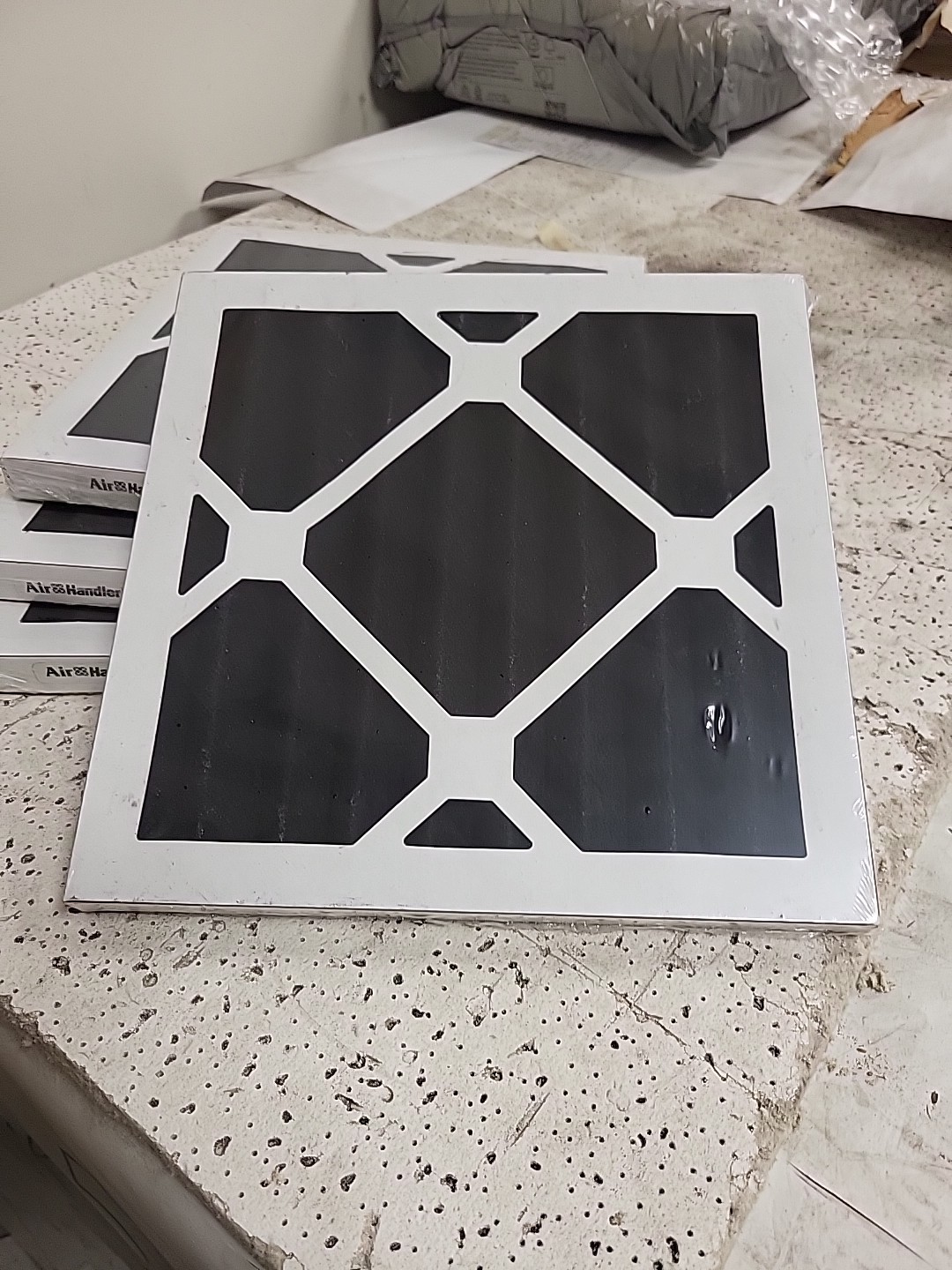 Air Handler 6B915 Carbon Pleat Air Filter 10x10x1