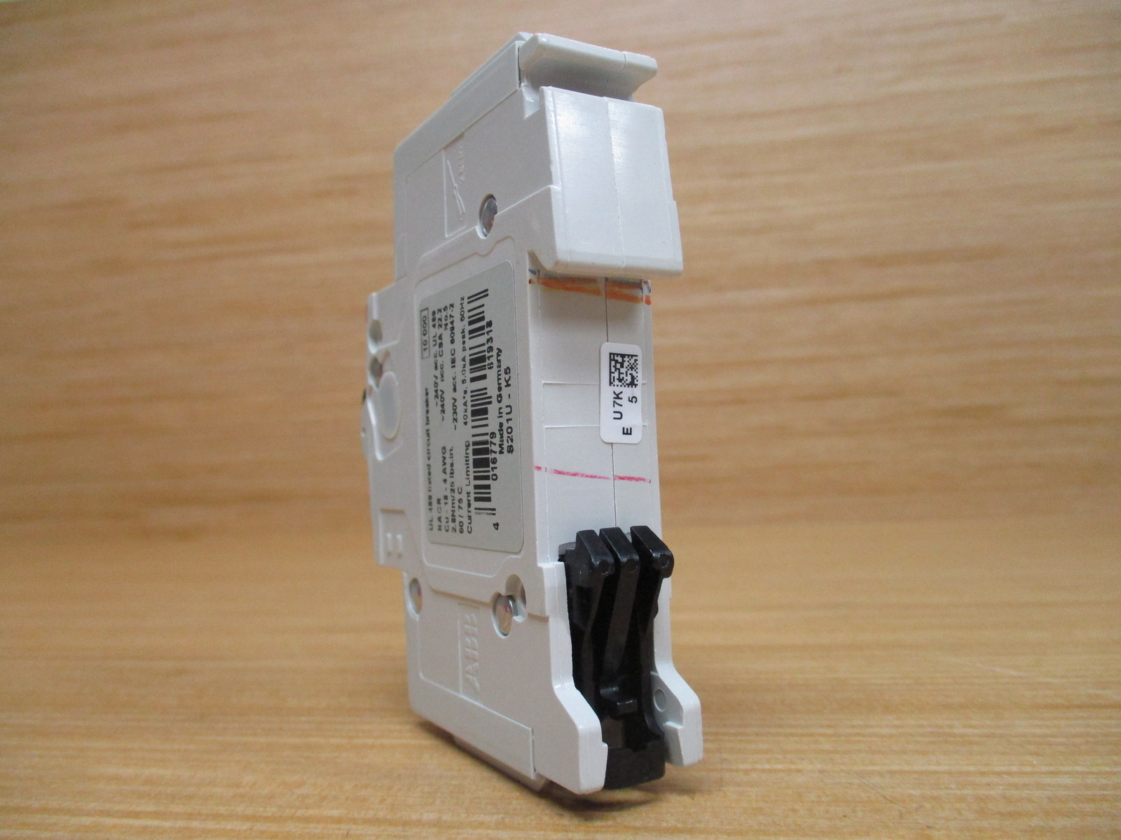 ABB S201U-K5A 5A Circuit Breaker S201UK5A