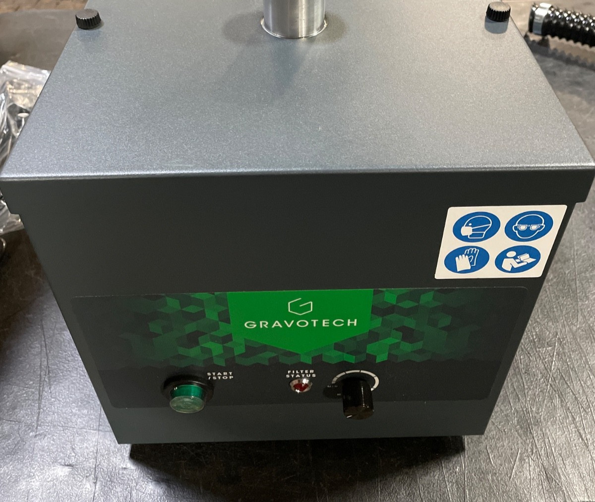 Gravortech Automated Mini Exhaust/Filtration Unit -Galvo Lasers- WeLase ES Mini