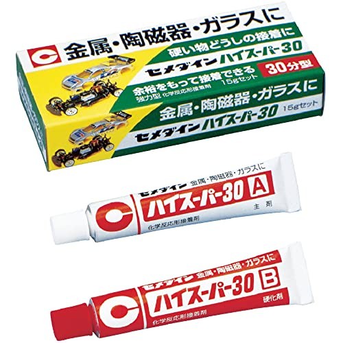 Cemedine 30-minute curing type epoxy adhesive Hisuper 30 80g CA-193 JDMPS