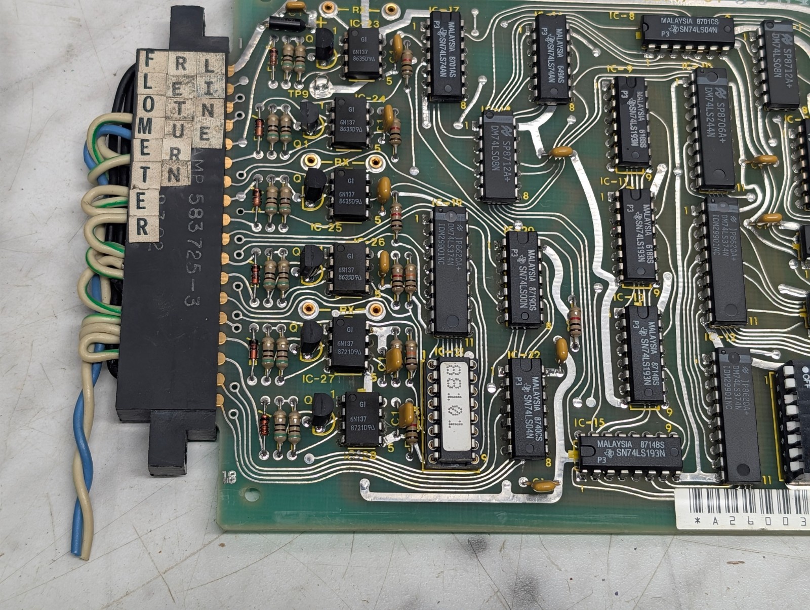 GIDDINGS AND LEWIS ENCODER BOARD 501-03410-01 502-02947-01 *A26003