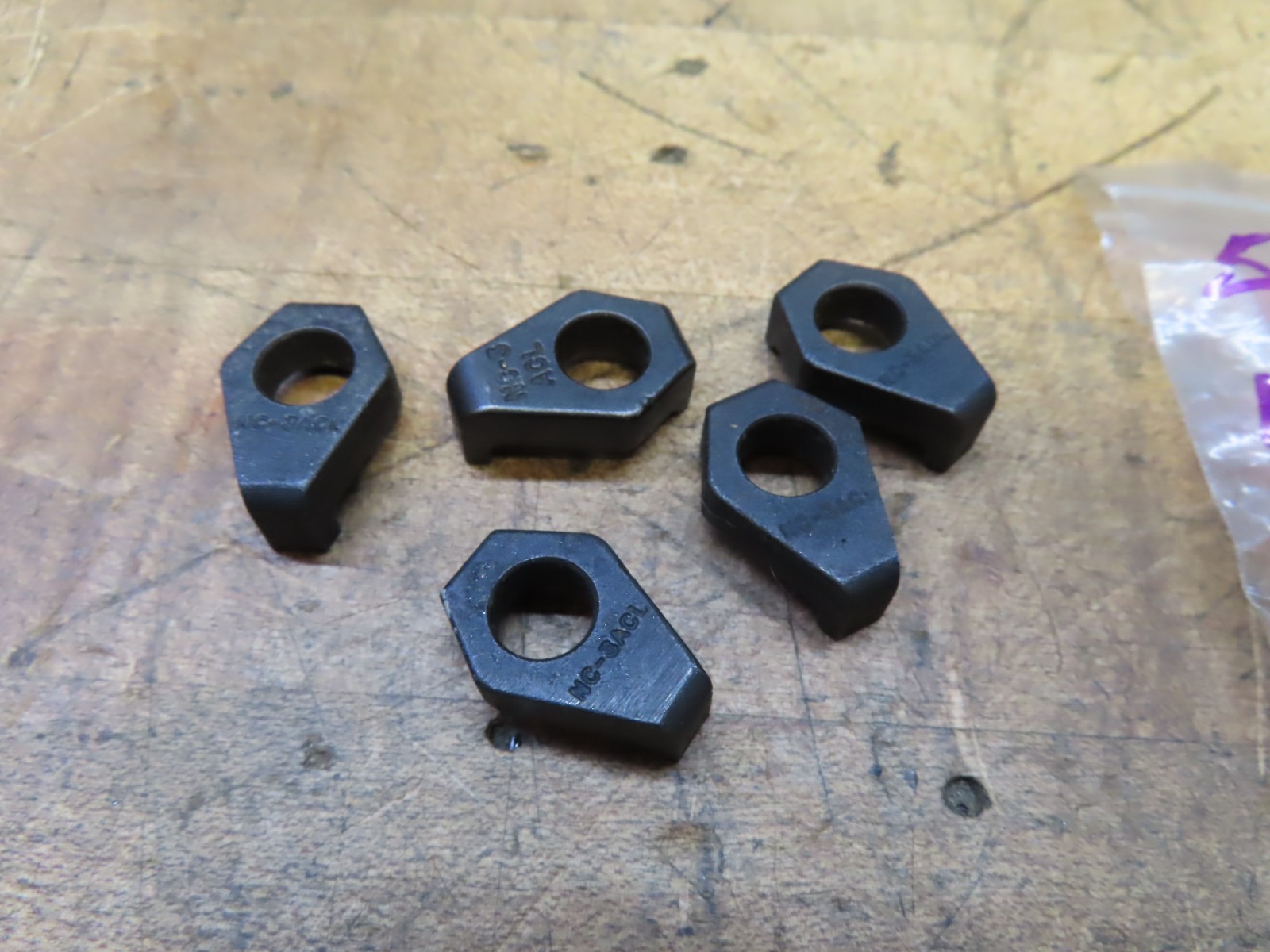 5 pcs LoveJoy Tool Co. Inc. No.3 ACL insert clamp