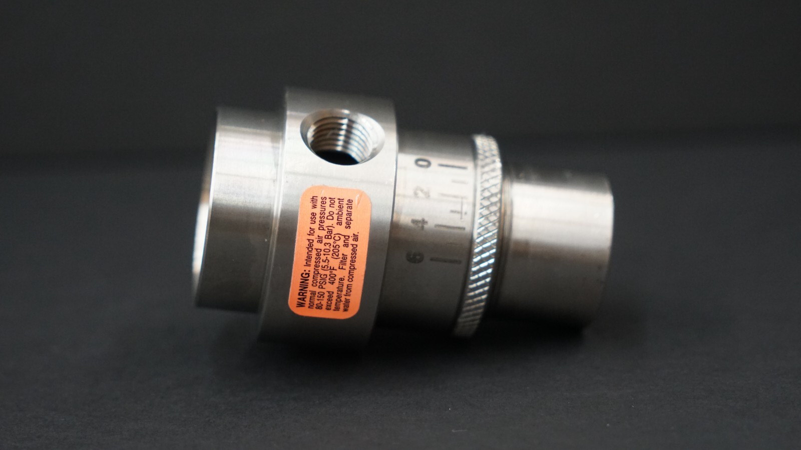 VORTEC 902XSS Stainless Steel Air Flow Amplifier 0.79″ (20mm) 1/4″ NPT