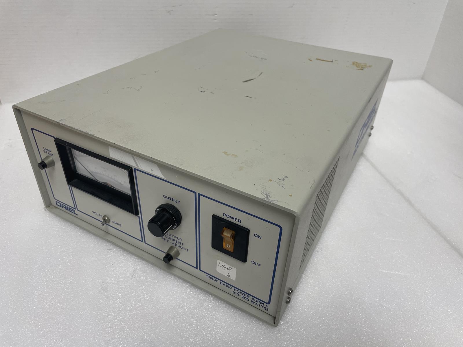 ORIEL INSTRUMENTS 68806 BASIC POWER SUPPLY