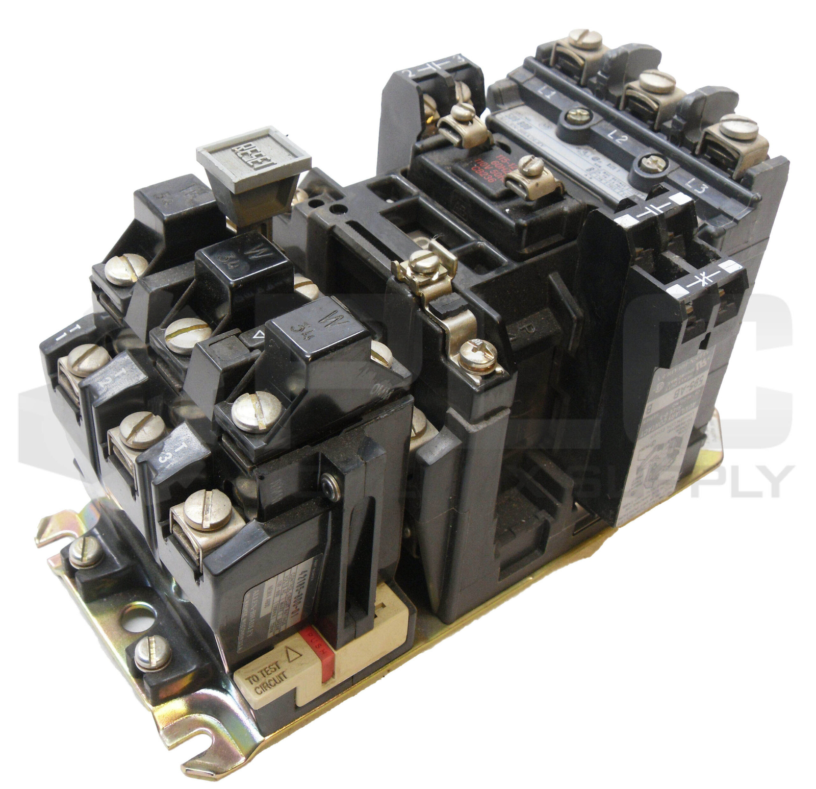 ALLEN BRADLEY 509-BOD /B W/ CB236 W/ 42185-800-01 W/ (3) W34 W/ 595-A/B 595-AB/B