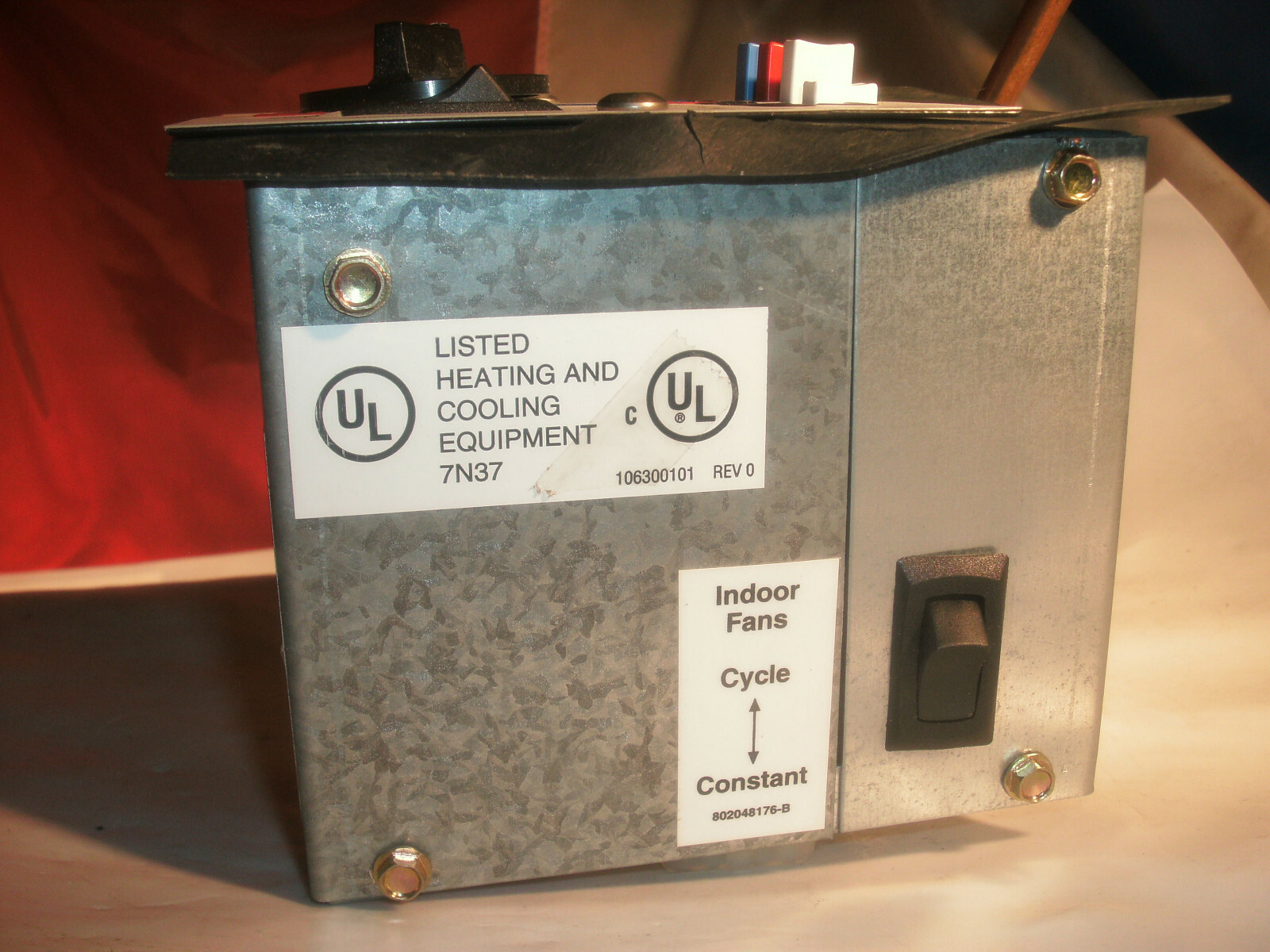 AAF DAIKIN MCQUAY 104386103 CONTROL BOX ASSY FOR MHK & PKH REPLACES 104386104