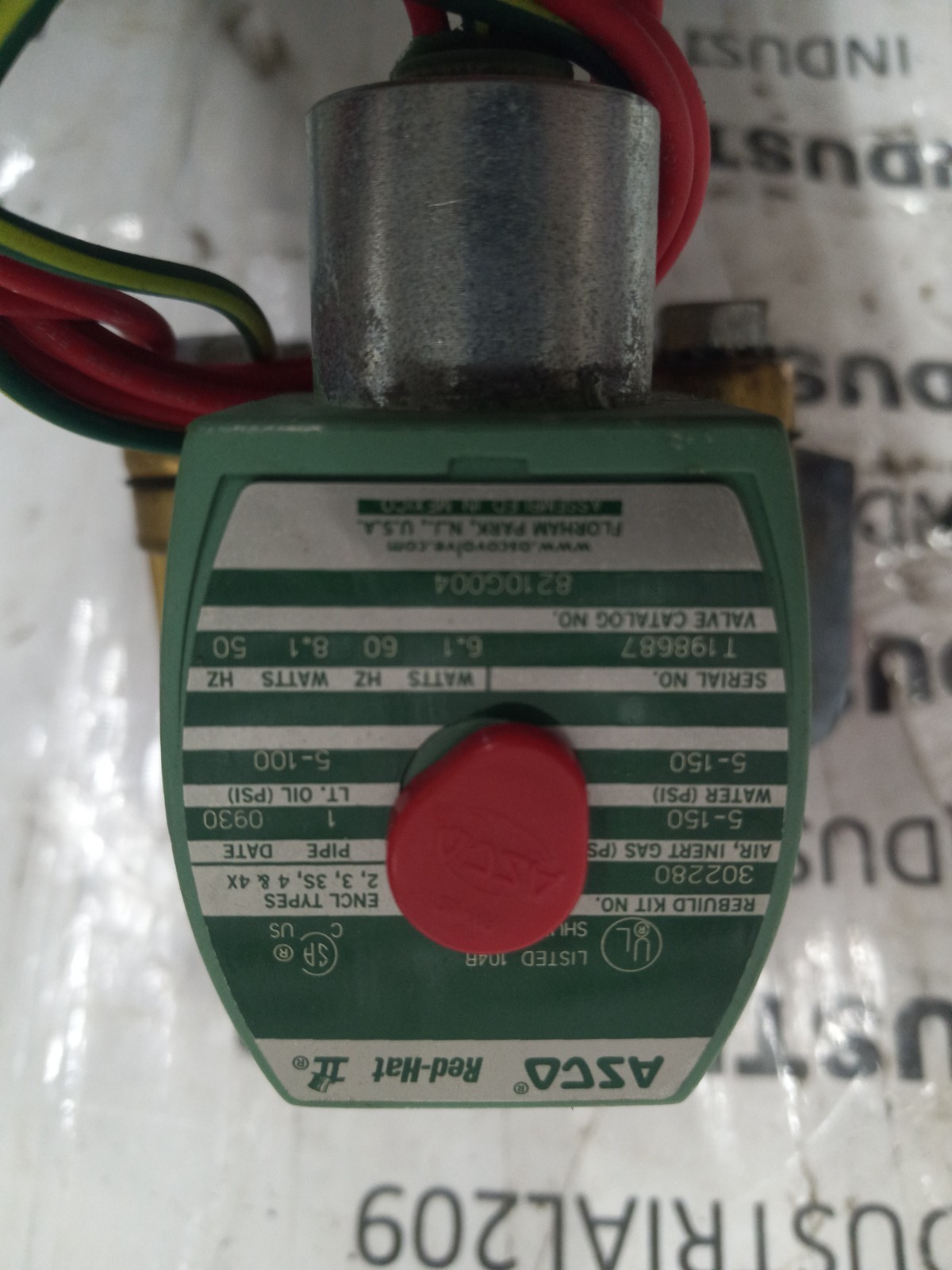ASCO 8210G004 VALVE