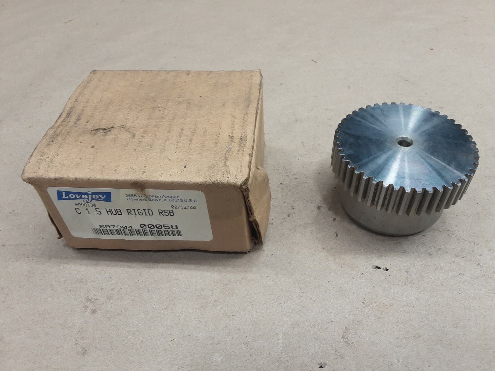New Lovejoy 00058 C 1.5 Hub Rigid RSB 1-1/2 #13H34RM