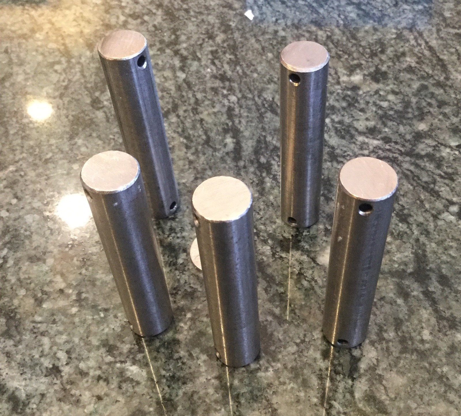 5 monel pin 5/8 x 3 1/8 long 2 1/2 between cotter pin holes nickel copper alloy