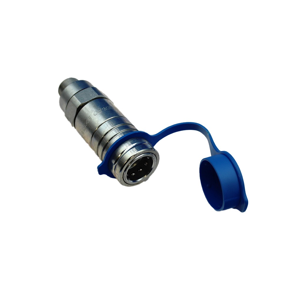 S.3049 Female Quick Coupler 1/2” Body M2x1.50 Male Thread Fits Parker Hannifin