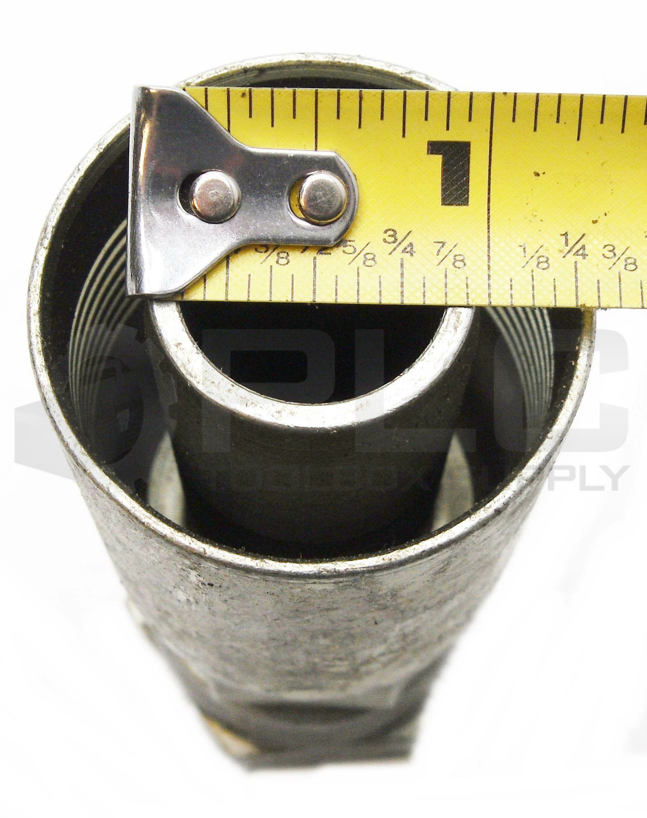 NEW EATON AEROQUIP AFJ9891-16-16 HYD. HOSE FITTING 1 3/8″ ID THREAD x 1″ HOSE