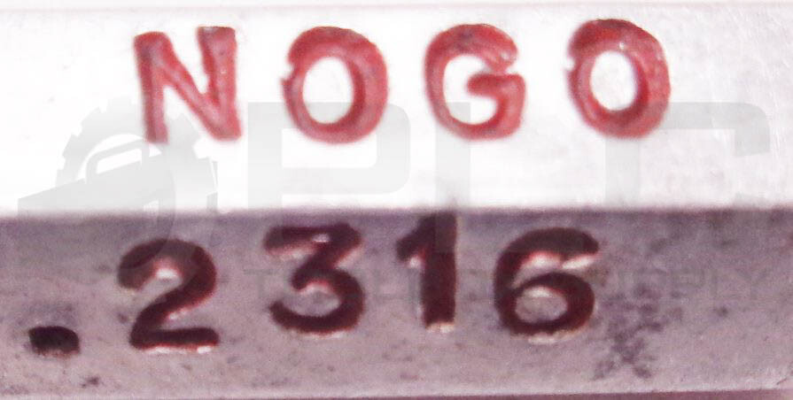 NEW ATLAS 1/4-40UNF-3A THREAD PLUG GAGE GO PD.2338 NOGO PD.2316