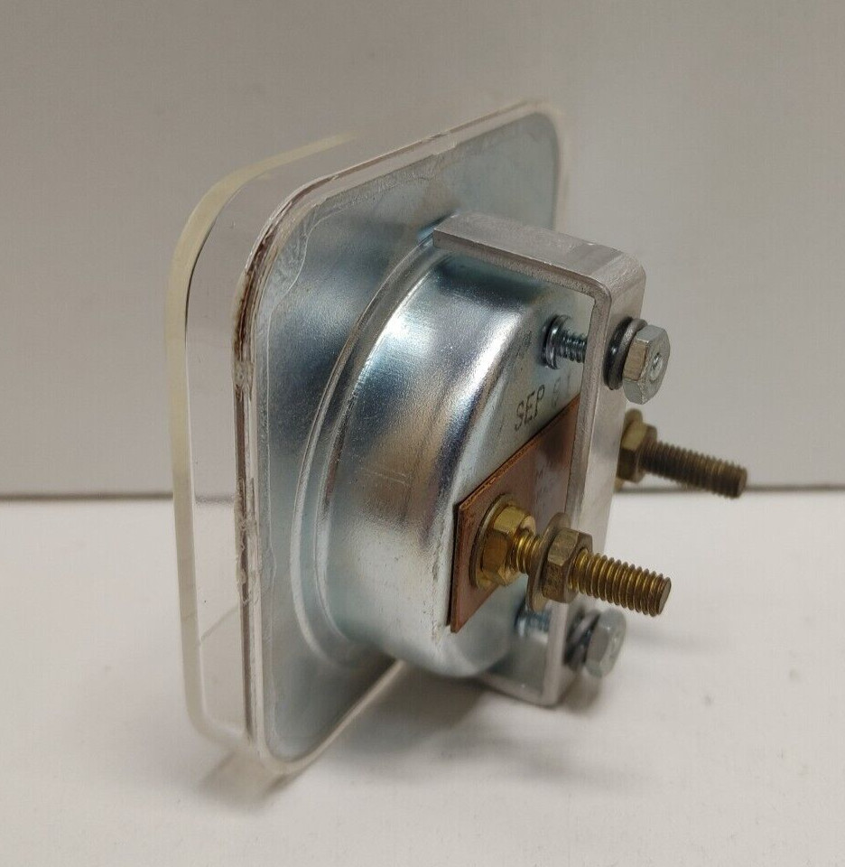 NEW OLD STOCK! EMICO 0-250 AMP 2.75″ X 2.75″ PANEL METER D-2455