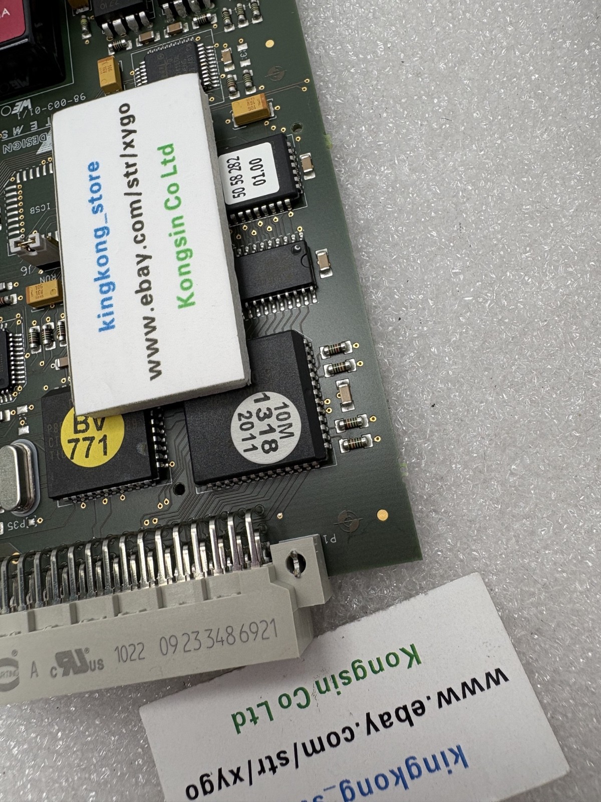 5058282 PDP-TP MICRO DESIGN SYSTEMS 98-003-01/1 PROFIBUS DP BOARD CARD A