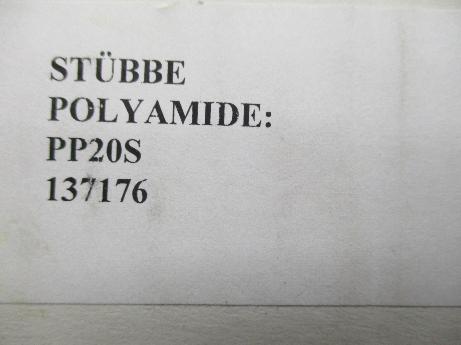 STUBBE PP20S NSMP