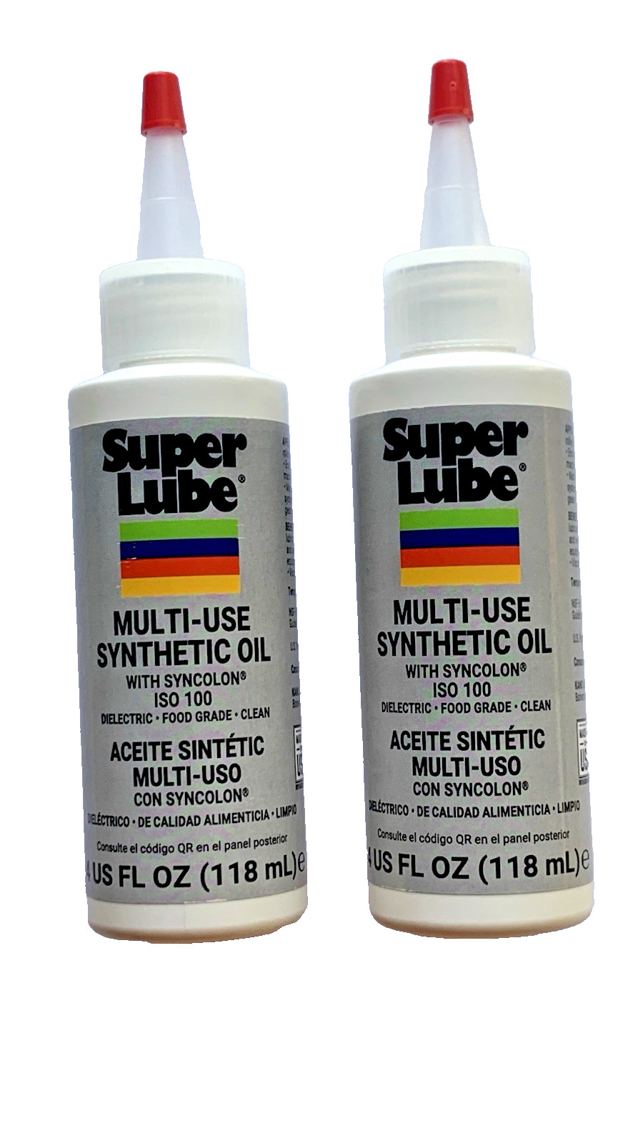 Super Lube Multi-Use Synthetic Oil 4 fl. oz. – 2 Bottles