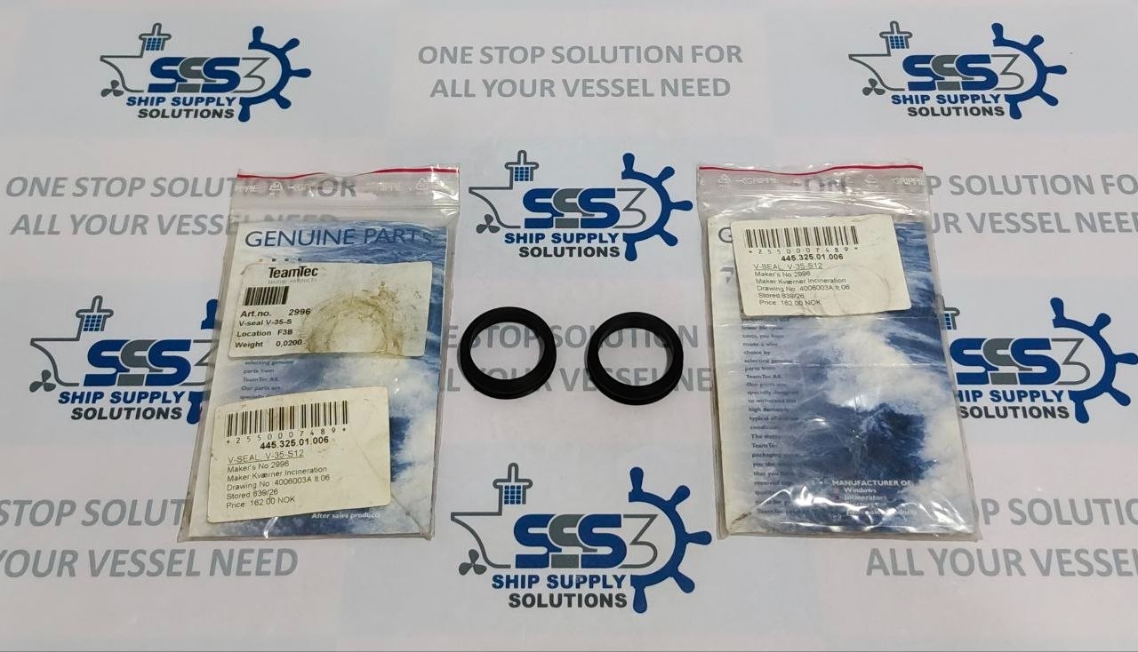 Teamtec V-35-S V-Ring Seal 2996 V-35-S12 (Unused New)